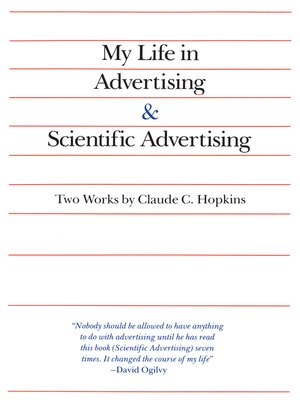 cover image of My Life in Advertising and Scientific Advertising